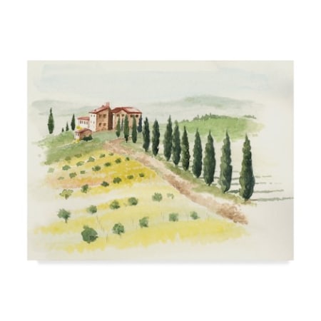 Jennifer Paxton Parker 'Tuscan Villa Ii' Canvas Art,14x19